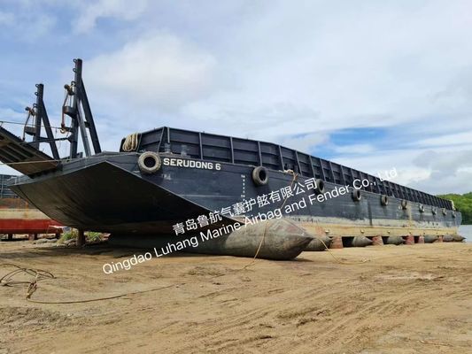 Ship Launching Marine Rubber Airbags Customizable Durable