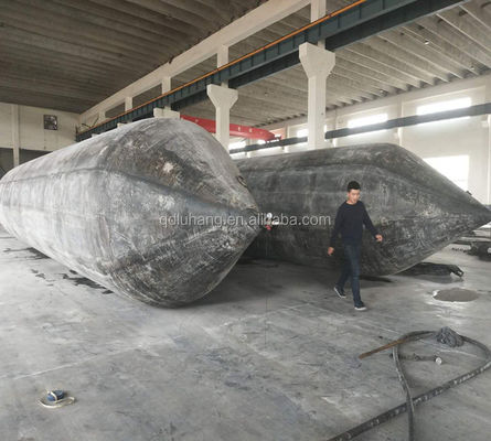 ISO Certification Natural Rubber Inflatable Lifting Salvage Airbags 1.5*18m 12 Layers