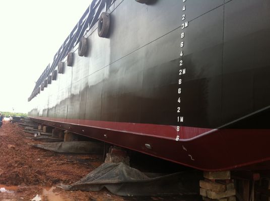 ถุงลมนิรภัยทางทะเลแบบเป่าลมสำหรับเรือเปิดตัวและยก 1.5 * 16M 10 ชั้น