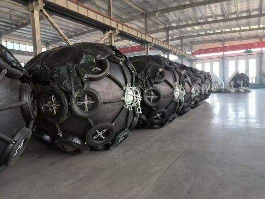 선박 및 연안 시설을위한 사용자 정의 가능한 고무 공기 해상 펠러