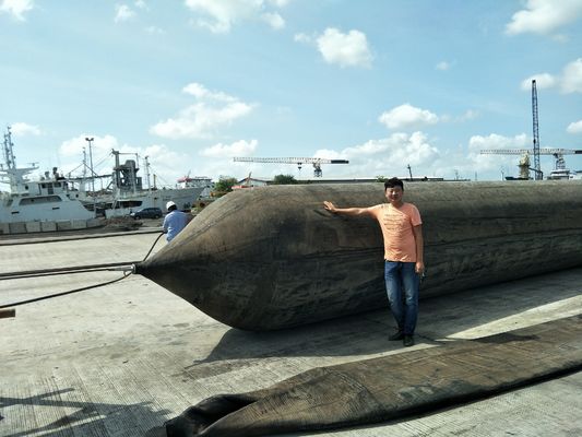 Marine Air Bags For Ship Launch Or Dock Customizable Shipyards Shipairbags