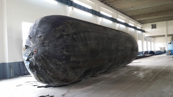 CB/T-3837 স্ট্যান্ডার্ড 1.5m X 15m সামুদ্রিক রাবার এয়ারব্যাগ জাহাজ উত্তোলনের জন্য