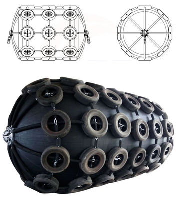 Vielseitige Yokohama-Pneumatik-Fender für verschiedene Anwendungen und Bedingungen auf See