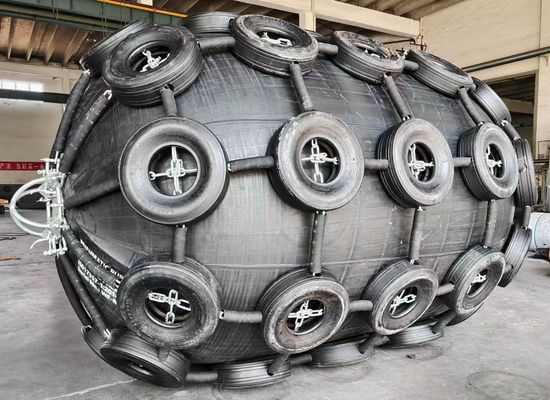 Fenders de borracha pneumática 2.5X4M, pneus de avião