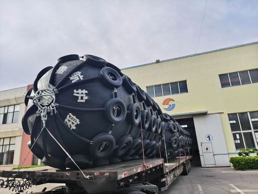 Kauçuk Pnömatik Fenders Deniz Fender Gemi için Airbig Korumak