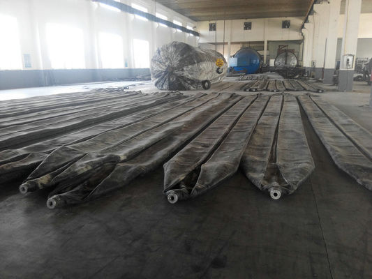 D1.5mxL16mx7 θαλάσσιος λαστιχένιος αερόσακος στρωμάτων για το σκάφος που προωθεί και που ελλιμενίζει