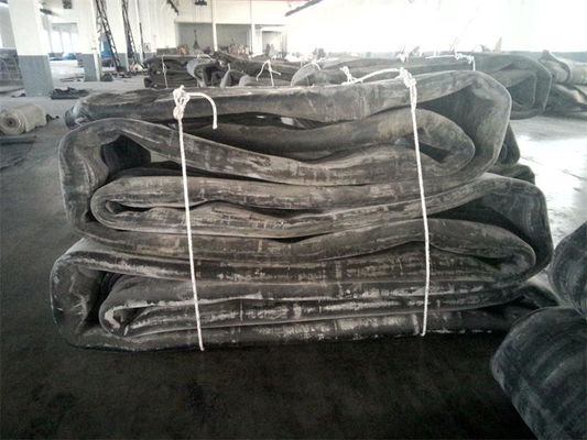 2m * 12m เรือหนักเปิดตัวถุงลมนิรภัยยางทนทานที่ใช้ในอู่ต่อเรือ