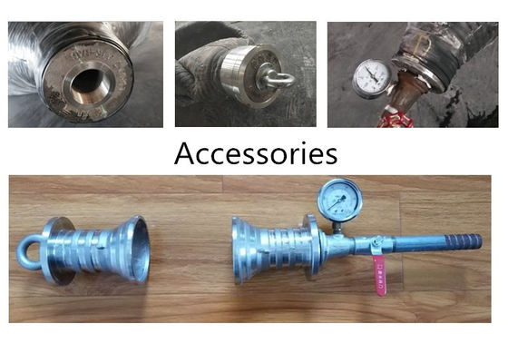 2m * 12m เรือหนักเปิดตัวถุงลมนิรภัยยางทนทานที่ใช้ในอู่ต่อเรือ