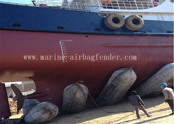 8つの層は異なった進水のプロジェクトのための海洋のゴム製エアバッグをリサイクルしました