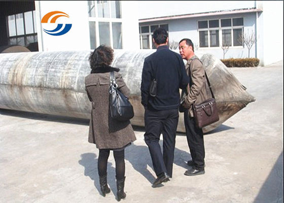 کشتی لاستیکی پنوماتیک راه اندازی کیسه های هوا استفاده در حمل و نقل سنگین ساخت