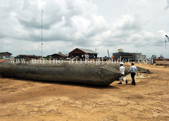 6 Schicht-Schiffs-startende Airbags, die Gummiairbags für das Boots-Anheben ankoppeln