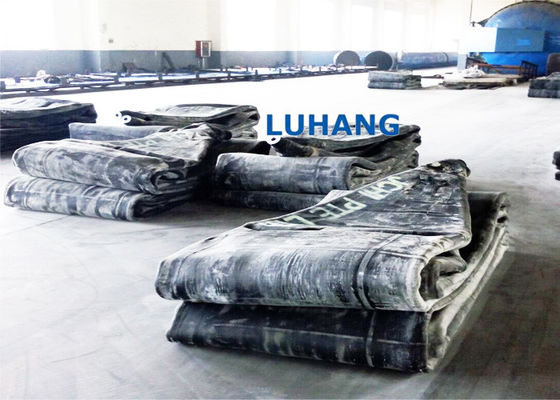 Inflatable Marine Salvage Airbags 20m Black Rubber Ship Landing Balloon
