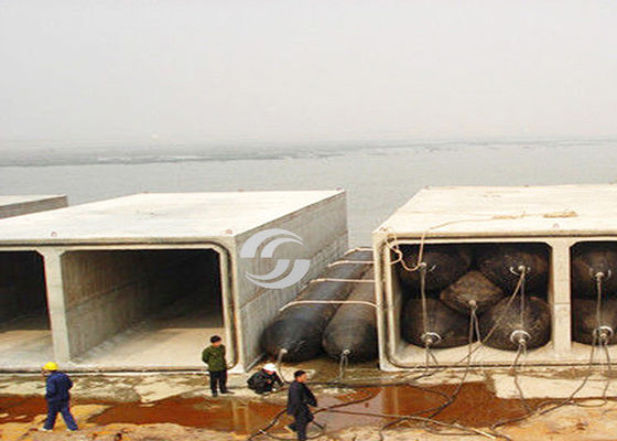 Yüzer Asansör Kauçuk Hava Yastığı Uzunluğu Özelleştirilmiş Boru Hattı Hava Yastığını Engelleme