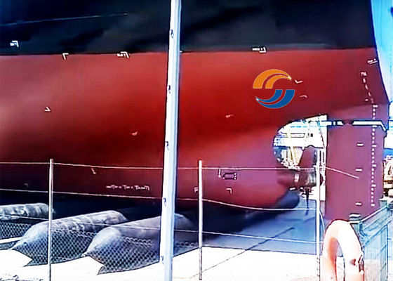 High Buoyancy Floating Marine Lifting Rubber Airbag  Dia 2.0m Length 10m