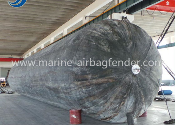 High Pressure Inflatable Marine Airbags Black Corrosion And Wear Resistance