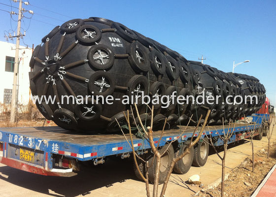 2.5m * 5.5m แรงดันต่ำโยโกฮามานิวเมติกดำเนินการเพื่อความปลอดภัย