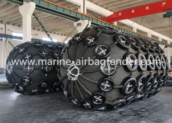 pára-choques comerciais anticolisão do barco do para-choque 50kPa marinho pneumático de 4.5m*9.0m