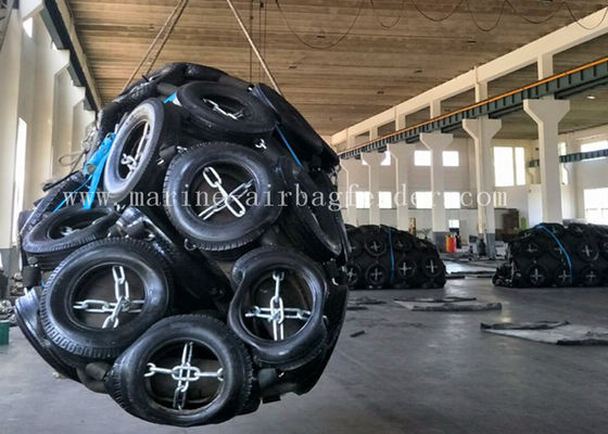 D1.0m x L2.0m ISO17357 Standart Deniz Yokohama Pnömatik Tekne Çamurluğu