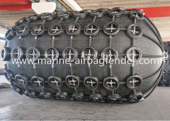 Inflatable Yokohama Ship Fenders Safety Standard Size For LNG Vessel