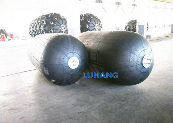 Tipo para-choque flexível cilíndrico do estilingue da aterrissagem do barco do para-choque marinho pneumático