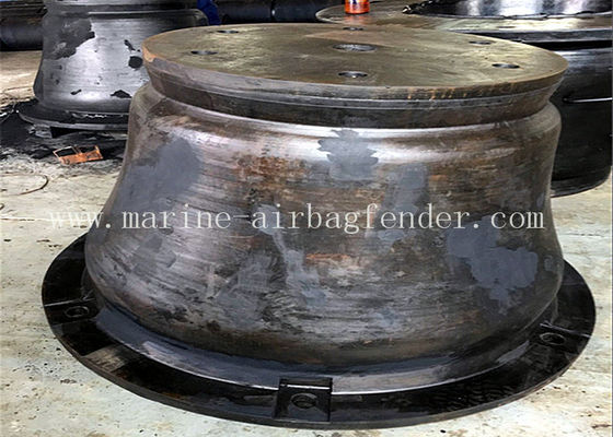 Cone Shaped Black Marine Rubber Fender Berthing Structure High Strength