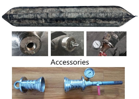 造船所のための膨脹可能な船および容器のローラーのゴム製エアバッグ15m x 15mのサイズ
