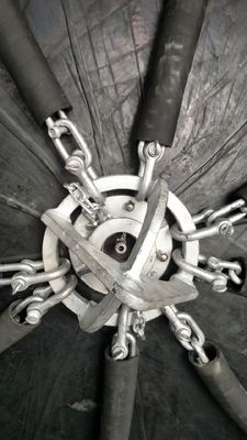 ISO17357 Marine Boat Fenders di gomma di nylon ancorante