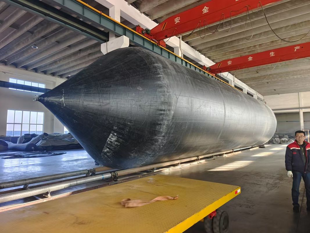 5.15m x 25m Airbag di galleggiamento con strato di gomma del cavo del pneumatico e certificato ISO14409
