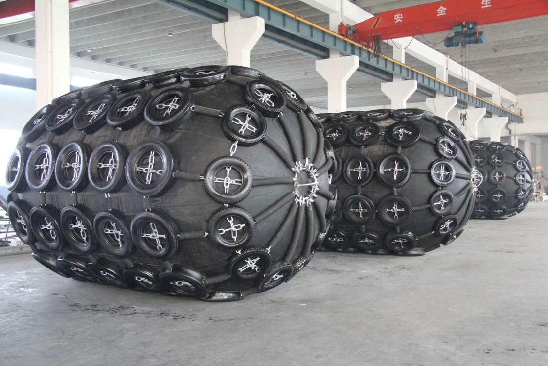 Fender Marinho Pneumático Com Acessórios