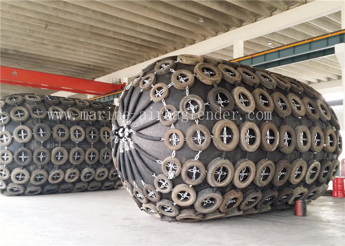 Para-choque de borracha pneumático marinho de D4.5m x de L9.0m Yokohama para grandes petroleiros