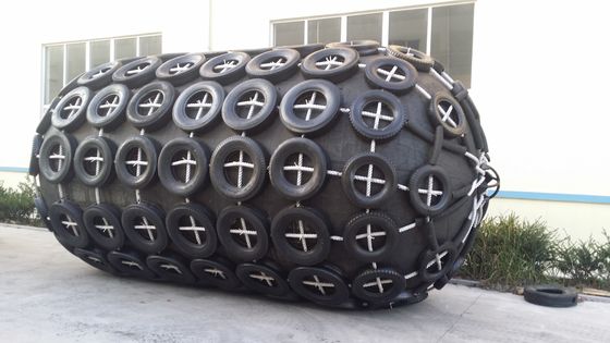 Een laagreactieve pneumatische rubberen zeevender met een drukcapaciteit van 50 of 80 kPa